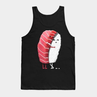 Sushi fall in Love - Japanese Romantic Inseparable Tank Top